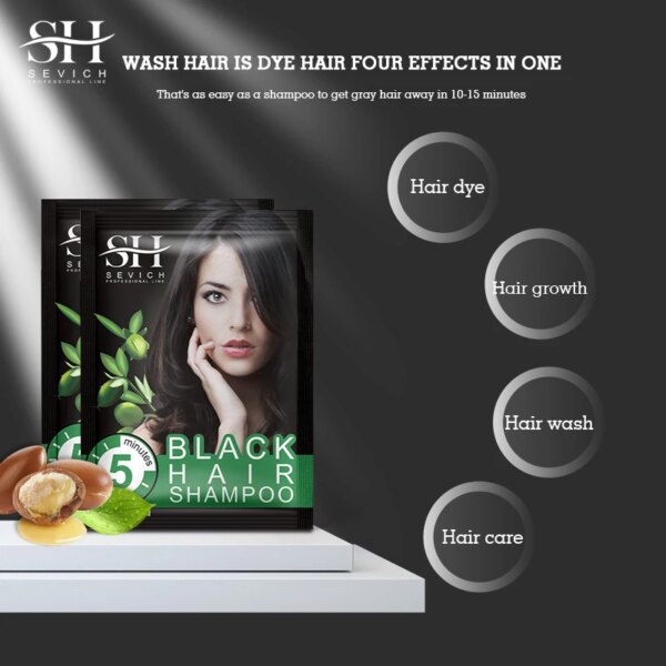 10Pcs Fast Black Hair - Image 4