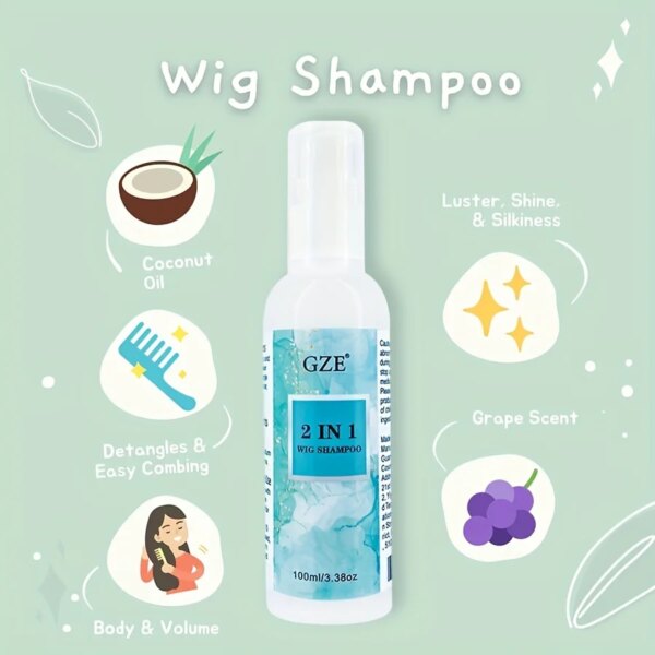 Wig Shampoo For Synthetic Hair - Image 3