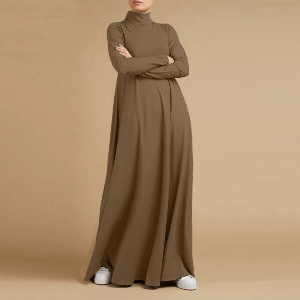 Popular Autumn Black Abaya - Image 4