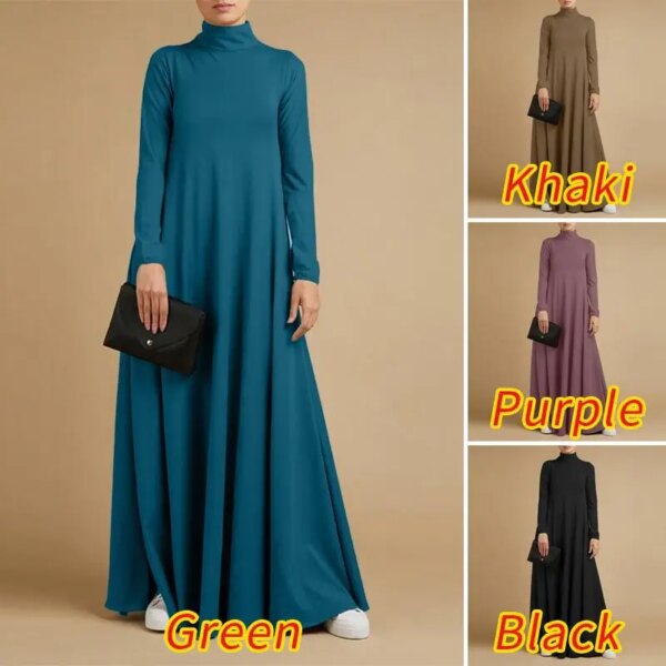 Popular Autumn Black Abaya - Image 2
