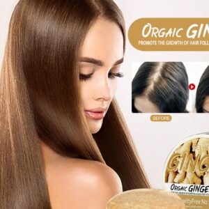 Natural Ginger Shampoo Soap Reduce Hair