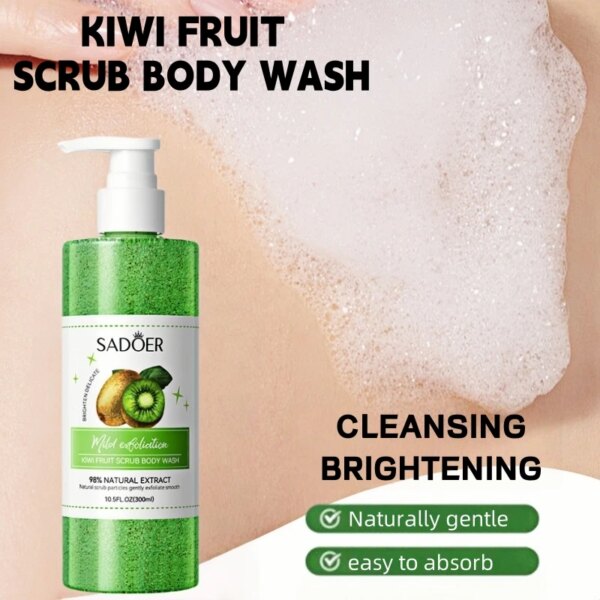 Kiwi Shower Gel Contains Natural Fruit - Image 2