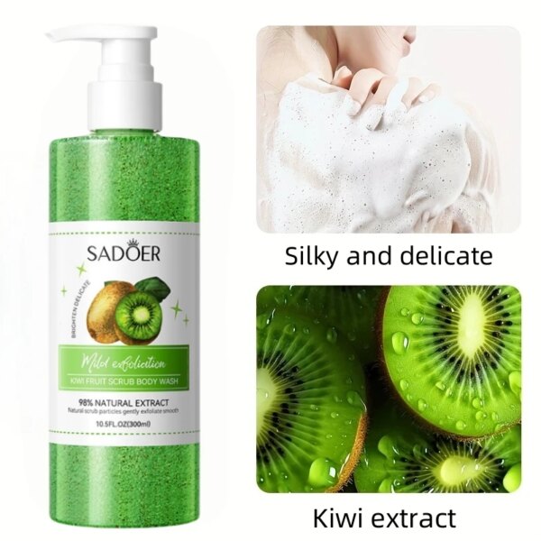 Kiwi Shower Gel Contains Natural Fruit - Image 3