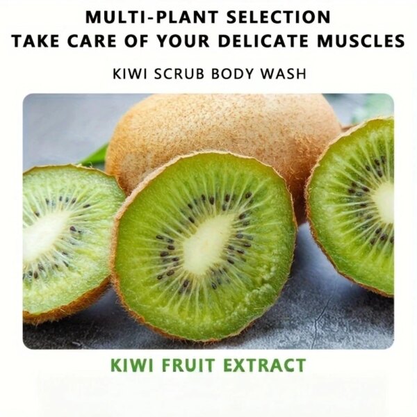 Kiwi Shower Gel Contains Natural Fruit - Image 5