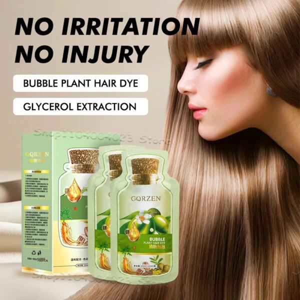 Natural Herbal Hair Dye Shampoo - Image 4