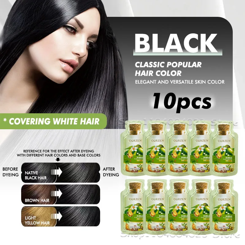 10pc Natural Black